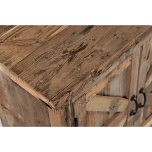 Eden Prairie Rustic Reclaimed Wood 32\" Accent Cabinet