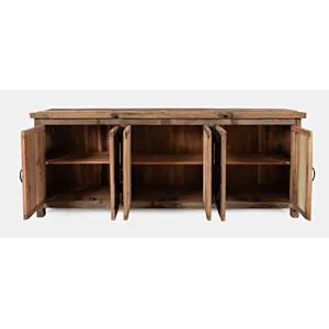 Eden Prairie Rustic Reclaimed Wood 84\" Accent Cabinet