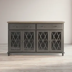 Aurora Hills Country Wire-Brushed 4 Door Accent Chest