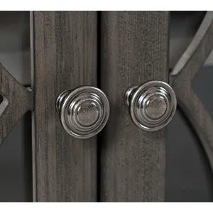 Aurora Hills Country Wire-Brushed 4 Door Accent Chest