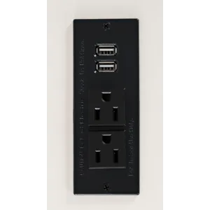 Urban Icon Contemporary 4 Piece Counter Height 66\" Dining Table Set With USB Charging