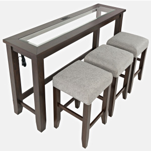 Urban Icon Sofa Counter Dining Set - 4 Piece