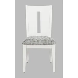 Urban Icon Contemporary Slotback Upholstered Dining Chair(Set Of 2)