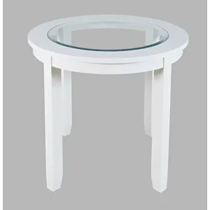 Urban Icon Contemporary 42\" Round Five-Piece Dining Set With Upholstered Chairs