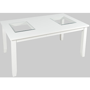 Urban Icon Extension Dining Table - White
