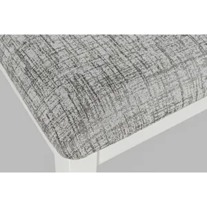 Urban Icon Contemporary 66\" Four-Piece Dining Set With Upholstered Chairs And Bench