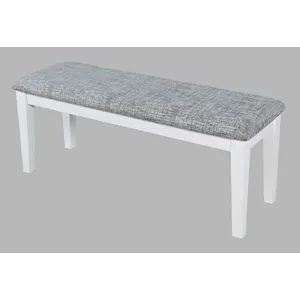 Urban Icon Contemporary 66\" Four-Piece Dining Set With Upholstered Chairs And Bench