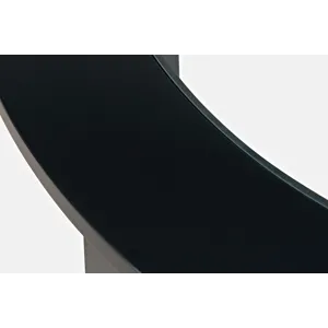 Urban Icon Contemporary 42\" Round Glass Inlay Dining Table