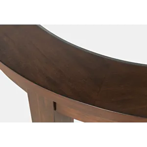 Urban Icon Contemporary 42\" Round Counter Height Glass Inlay Dining Table