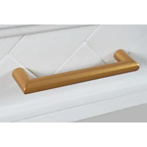 Gramercy Mid-Century Modern Chevron Three Drawer USB Charging Desk