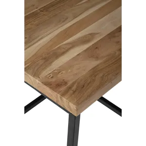 Ames Solid Wood Modern End Table