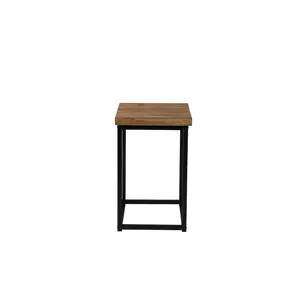 Ames Solid Wood Modern Chairside End Table