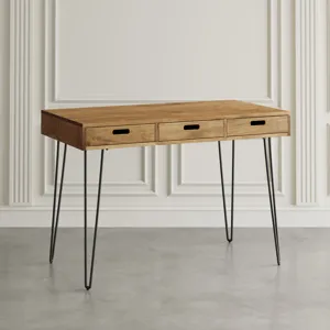 Rollins 52\" Solid Hardwood Modern Counter Dining Table With Storage