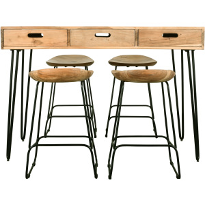 Rollins 5 Piece Counter Set