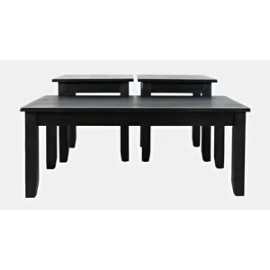 Eros Contemporary 3 Piece Coffee Table Set
