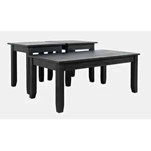 Eros 3 PC Occasional Table Set - Black