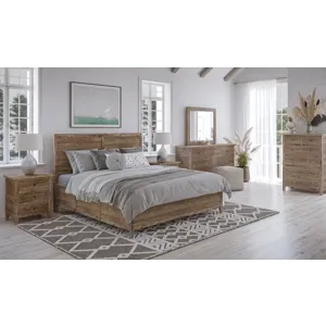 Bankston Natural Queen Footboard