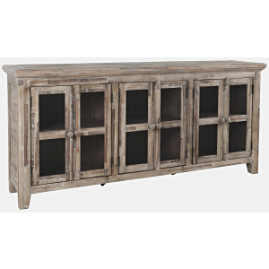 Rustic Shores 6 Door Low Cabinet