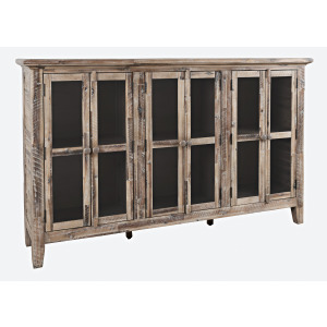 Rustic Shores 6 Door High Cabinet