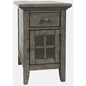 Rustic Shores Power Chairside Table
