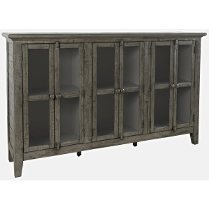 Rustic Shores 6 Door High Cabinet