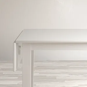 Eastern Tides Coastal Wire-Brushed Acacia Drop-Leaf Coastal Wire-Brushed Acacia Dining Table