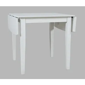Eastern Tides Drop Leaf  Dining Table - Blanc