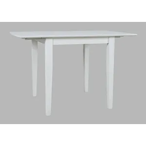 Eastern Tides Coastal Wire-Brushed Acacia Drop-Leaf Coastal Wire-Brushed Acacia Dining Table