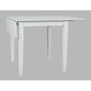 Eastern Tides Coastal Wire-Brushed Acacia Drop-Leaf Coastal Wire-Brushed Acacia Dining Table