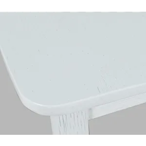 Eastern Tides Coastal Wire-Brushed Wood X-Back Acacia Dining Chair(Set Of 2)