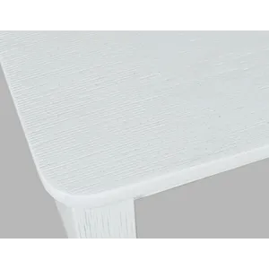 Eastern Tides Coastal Wire-Brushed Wood Backless Counter Barstool(Set Of 2)