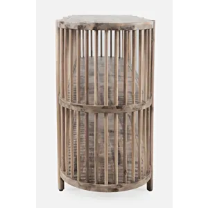 Rhapsody Mid-Century Modern 72\" Open Storage Sideboard Cabinet