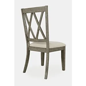 Telluride Rustic Farmhouse Solid Wood Dining Chair(Set Of 2)