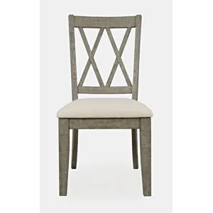 Telluride Rustic Farmhouse Solid Wood Dining Chair(Set Of 2)