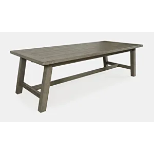 Trestle Dining Table, Driftwood