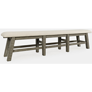 Telluride 85" Dining Bench - Driftwood