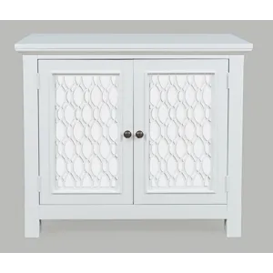 Isabella 38\" Luxury Mirrored Accent Storage Cabinet