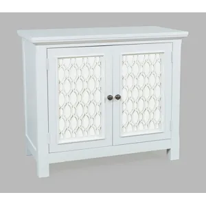 Isabella 38\" Luxury Mirrored Accent Storage Cabinet