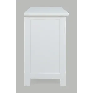 Isabella 38\" Luxury Mirrored Accent Storage Cabinet