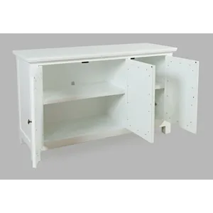 Isabella 54\" Luxury Mirrored Accent Storage Cabinet