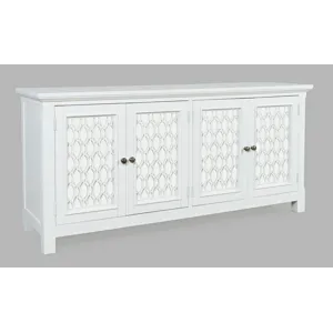 Isabella 69\" Luxury Mirrored Sideboard Storage Cabinet