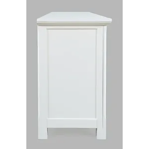 Isabella 69\" Luxury Mirrored Sideboard Storage Cabinet