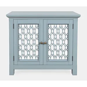 Isabella 38\" Luxury Mirrored Accent Storage Cabinet