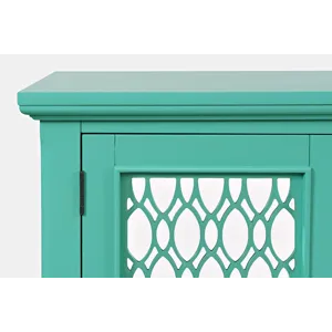 Isabella 38\" Luxury Mirrored Accent Storage Cabinet