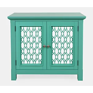 Isabella 38\" Luxury Mirrored Accent Storage Cabinet