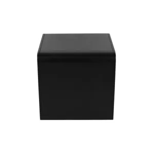 Brooklyn 50\" Mid-Century Modern Solid Wood Waterfall Curved Coffee Table