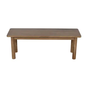 Bodhi 50\" Rustic Solid Wood Dining Bench