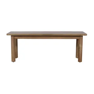 Bodhi 50\" Rustic Solid Wood Dining Bench