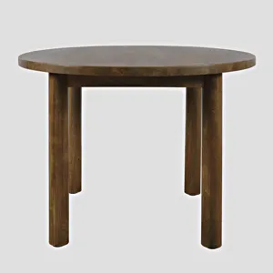 Bodhi 42\" Round Rustic Solid Wood Dining Table
