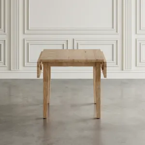 Colby 48\" Traditional Classic Solid Hardwood Dropleaf Dining Table